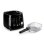 Friteuse Domo DO461FR 2,5L 1800W Fenêtre Thermostat Ajustable Noir