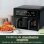 Airfryer Cuisinart AFD10XBLE Double Panier 10,4L 2400W Fenêtre Céramique
