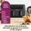 Airfryer Cuisinart AFD10OBLE 10,4 L 2400 W Dubbele Mand Keramische Coating