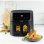Airfryer Domo DO540FR 6L 1500W Écran Tactile 8 Programmes Fenêtre