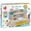 Juego de construcción ECOIFFIER BB Abrick Mon Premier Bureau con taburete y ladrillos