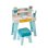Juego de construcción ECOIFFIER BB Abrick Mon Premier Bureau con taburete y ladrillos