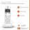 Telefone fixo Gigaset AS690 Solo Branco