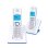 Teléfono Inalámbrico DECT Alcatel F530 Duo Azul 2 Terminales