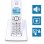 Telefone DECT sem fio Alcatel F530 Duo 2 terminais LCD laranja