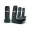 Telephone fixe Gigaset AS690A Quattro Black DECT