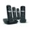 Telephone fixe Gigaset AS690A Quattro Black DECT