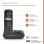Telephone fixe Gigaset AS690A Quattro Black DECT