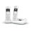 Teléfono Fijo Gigaset AS690A Duo Blanco 2 Terminales