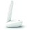 Telefone sem fios Gigaset AS690 Trio branco com 3 terminais e ecrã retroiluminado