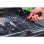 Barbecue Char-Broil Gas2Coal 330 Ibrido 3 Bruciatori Inox Bruciatore Laterale