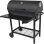 Barbacoa de carbón Fieldmann FZG 1007 en carrito con termómetro integrado