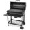 Barbacoa de carbón Fieldmann FZG 1007 en carrito con termómetro integrado