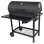 Barbacoa de carbón Fieldmann FZG 1007 en carrito con termómetro integrado