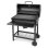 Barbacoa de carbón Fieldmann FZG 1007 en carrito con termómetro integrado