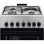 Cuisinière Electrolux LKM520011X 57 L 4 Foyers Mixte Inox Noir