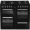 Cuisiniere autonome Beko PF335325DB 6 feux gaz et 3 fours electriques