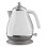 Bouilloire DeLonghi Icona Capitals 1,7 L 2000 W Acier Inoxydable Blanc