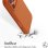 Handyhülle Accezz Cover Silikon Orange MagSafe für iPhone 17 Pro Max