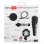 Microfone TnB INMICROSTR USB omnidirecional com filtro antipop preto
