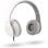 Auriculares T'nB Stream con cable jack 3,5 mm para música, plegables blancos