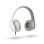 Auriculares T'nB Stream con cable jack 3,5 mm para música, plegables blancos