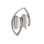 Auriculares T'nB Stream con cable jack 3,5 mm para música, plegables blancos
