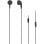 TnB KPFIRSTBK bedrade in-ear koptelefoon 20-20000 Hz voor bellen en muziek zwart