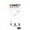 TnB SWEET bedrade oordopjes met USB-C adapter wit