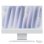 Apple iMac 24 Apple M4 CPU de 10 núcleos/24GB/1 TB SSD/GPU 10 Núcleos/24" Retina 4.5K Plata Vidrio nanotexturizado + Touch ID Trackpad Gigabit