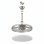 Ventoinha de Teto com Luz Yatek Kala 59W 107cm 6 Velocidades Pás Retráteis Comando