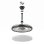 Ventoinha de Teto com Luz Yatek Kala 59W 6 Velocidades 107cm Pás Retráteis Comando Motor Silencioso