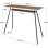 Bureau Levira Kost Dash Nogal Troia Noir 100x40 cm
