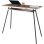 Bureau Levira Kost Dash Nogal Troia Noir 100x40 cm