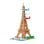 Bandai Nanoblock Torre Eiffel Deluxe NB057 130 peças