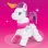 MEGA BLOKS Unicornio Construye y Disfruta 3 en 1 26 piezas