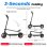 Elektrische step iScooter W5 350W Bereik 34km 8,5'' Luchtbanden Schijfrem