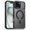Funda COOL para iPhone 15 Magnética Colorful Negro