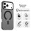 Funda COOL para iPhone 15 Magnética Colorful Negro