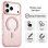 Coque COOL Colorful rose magnétique pour Galaxy A26 5G/A17 4G/A17 5G