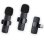 Microphone COOL double sans fil USB-C lavalier avec réduction de bruit