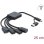 Hub USB Delock 4 porte USB-A e USB-C 5000 Mbit/s