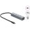 Hub USB-C Delock 5 Puertos 10 Gbit/s 8K 100 W