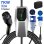 Chargeur Portable JUNSUN 7 kW Type 2 IP67 5 m avec Adaptateur CEE-Schuko