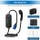 Chargeur Portable EV JUNSUN 7kW 32A Type 2 Câble 6m LCD App IP65