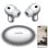 Huawei FreeBuds Neo draadloze Bluetooth oordopjes met ruisonderdrukking, zilver