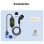 Chargeur EV portable JUNSUN 7kW 6-32A Type 2 câble 5m IP65 LCD App