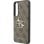 Funda para móvil Guess Leather 4G marrón para Samsung Galaxy S26 FE