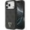 Funda para móvil Guess 4G Triangle Strass MagSafe negra para iPhone 17 Pro y 18 Pro