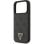 Funda para móvil Guess 4G Triangle Strass MagSafe negra para iPhone 17 Pro y 18 Pro